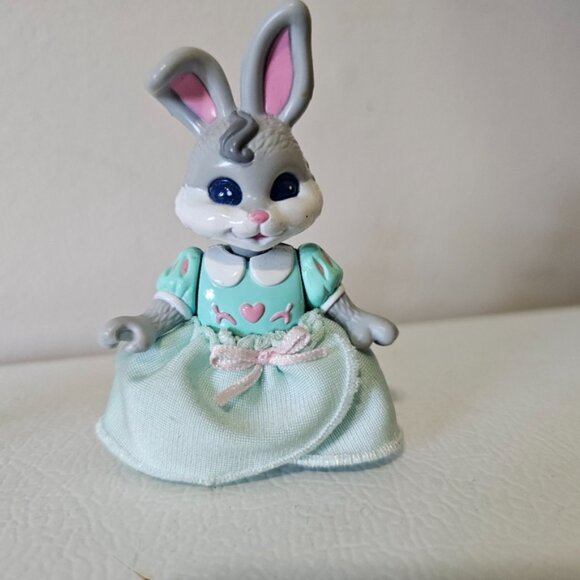 Vintage Fisher Price Play Hide-away-Hollow Treehouse Baby and Mom Figures - Picture 2 of 11